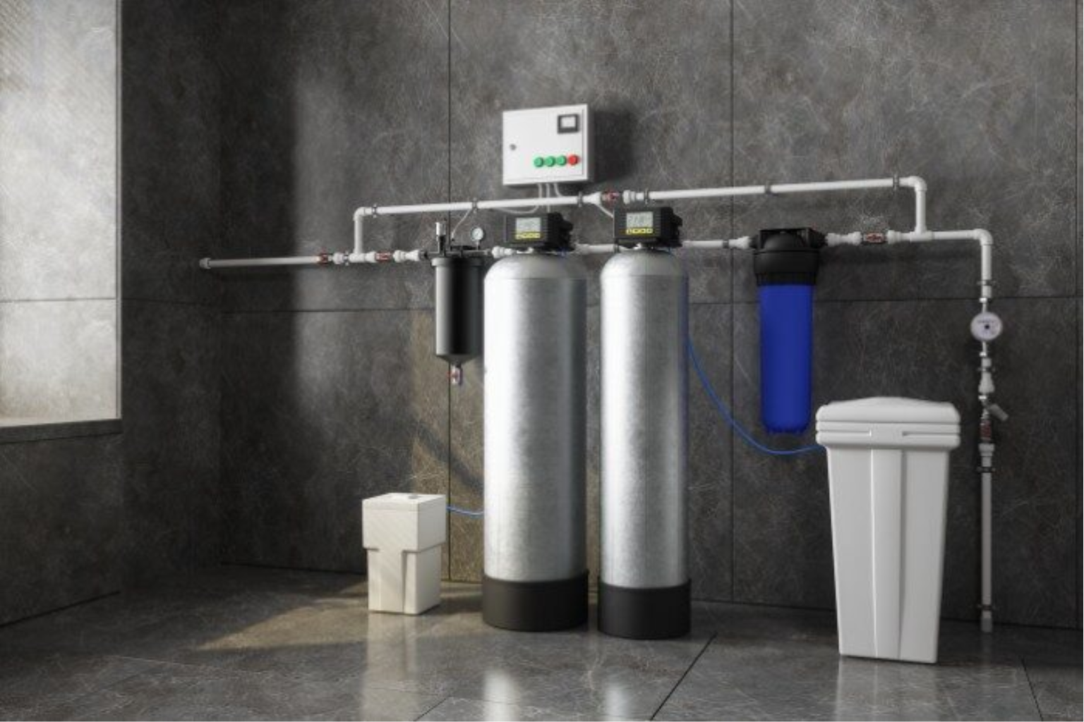 how to treat hard water at home