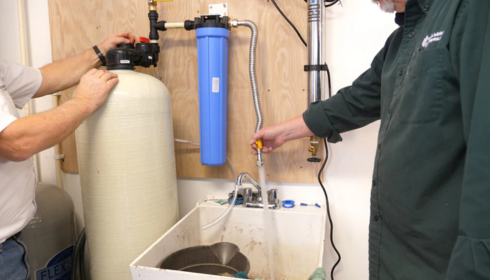 UV water purifier installation service