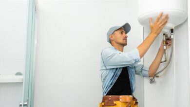 water heater installation