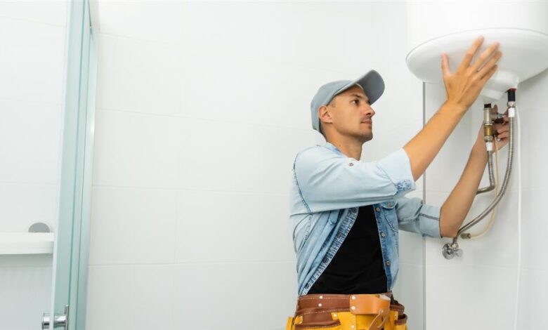 water heater installation